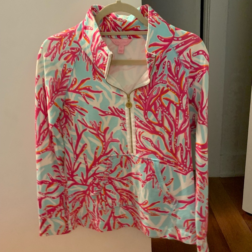 Lilly Pulitzer 1/4 zip pullover